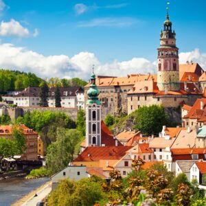 Nádherný Český Krumlov jen 5 minut chůze od historického centra v útulném Penzionu Hornička + snídaně