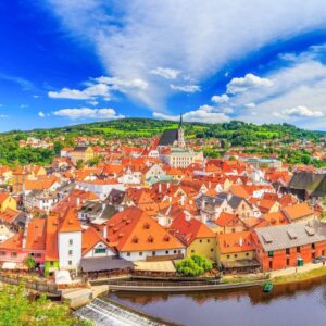 Český Krumlov: Pobyt přímo v historickém centru města v Hotelu Švamberský dům se snídaněmi formou bufetu