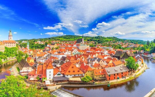Český Krumlov: Pobyt přímo v historickém centru města v Hotelu Švamberský dům se snídaněmi formou bufetu