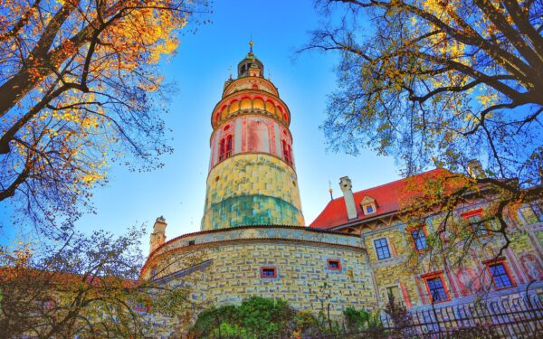 Český Krumlov poblíž centra a krásného zámku v Penzionu Golden Crown *** se snídaní formou bufetu