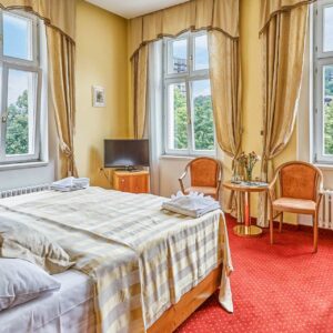 Karlovy Vary v Park Spa Hotelu Sirius **** se vstupem do Alžbětiných lázní a sauny + plná penze a 5 procedur