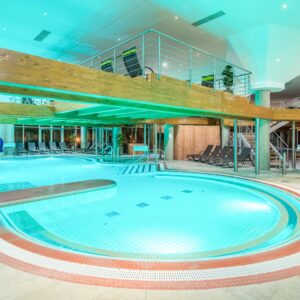 Bükfürdő: Greenfield Hotel Golf & Spa **** s luxusním wellness s termálními bazény a polopenzí + děti zdarma