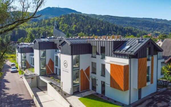 Polské Beskydy: Apartmány pro 4 osoby Sun & Snow Kalinowa *** s vybavenou kuchyňkou + sauna a solná jeskyně