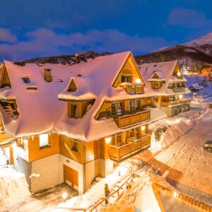Polské Tatry: Zakopane v Sun & Snow Resorts Lipki Park *** se snídaněmi, venkovním bazénem a saunou