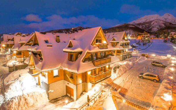 Polské Tatry: Zakopane v Sun & Snow Resorts Lipki Park *** se snídaněmi, venkovním bazénem a saunou