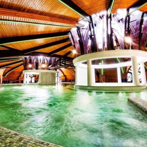 Zalakaros: Hotel Park Inn by Radisson **** přímo propojený s termálními lázněmi + polopenze a děti zdarma