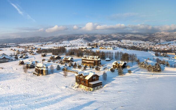 Polské Pieniny u termálů a ski areálů: ECO Active Resort Pieniny s wellness a krytým bazénem + polopenze