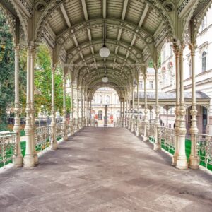 Karlovy Vary přímo naproti Muzeu Becherovky: Luxus v Apartmánu Nostalgia Luxury **** až pro 8 osob + snídaně