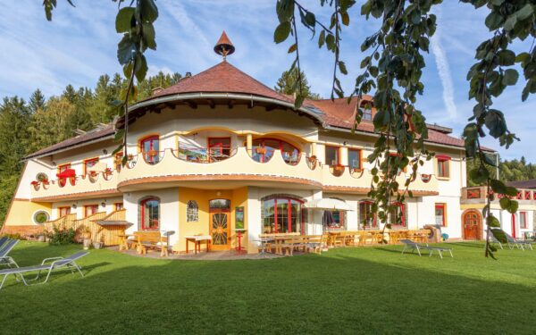Korutany v ekologickém Hotelu Biolandhaus Arche *** s polopenzí, wellness, Wörthersee Card