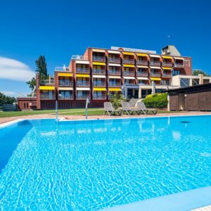 Balaton pár kroků od břehu: Hotel Margaréta **** s polopenzí a neomezeným wellness (bazény, sauny, vířivky)