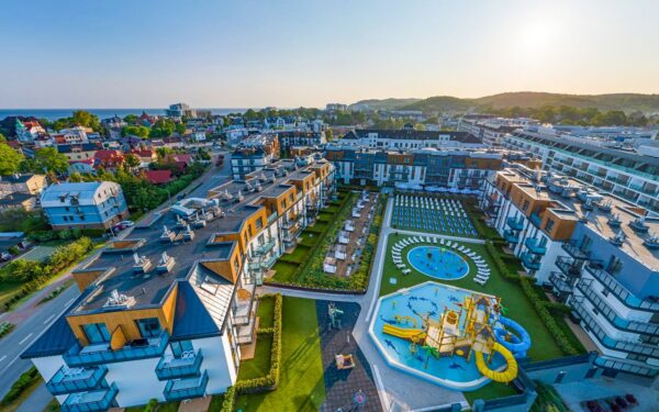 Baltské moře: Bel Mare Aqua Resort ***** s polopenzí, vodním parkem a wellness + stylová dětská herna