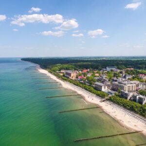 Baltské moře přímo u pláže v Hotelu Lambert Medical Spa **** s polopenzí, vodním a saunovým světem + herna
