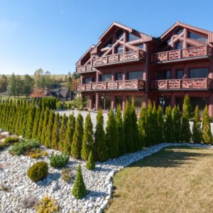 Belianské Tatry: Ždiar v baby friendly Mountain Resortu Apartments se snídaní formou bufetu a láhví Prosecca