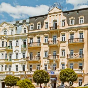 Mariánské Lázně u Zpívající fontány v Hotelu Paris *** s bufetovými snídaněmi a možností léčebných procedur