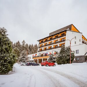Jeseníky v Hotelu Kamzík *** s polopenzí a neomezeným wellness s bazénem a 7 saunami + fitness a welcome drink