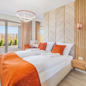 Baltské moře jen 350 m od pláže: Stylové Apartmenty Sun & Snow GEA ECO pro 4 osoby s terasou a fitness centrem