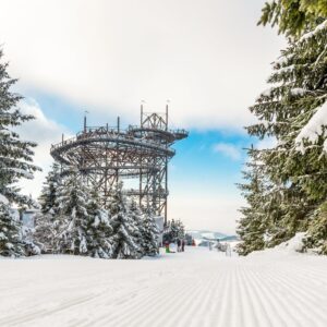 Dolní Morava u Stezky v oblacích a Sky Bridge 721: Penzion Na Rozcestí s polopenzí a bohatým vyžitím pro děti