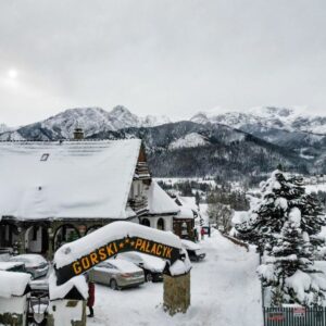 Polské Tatry u Zakopaneho a ski areálů: Komplex Górski Pałacyk *** se snídaní/polopenzí a 10% slevou do lázní