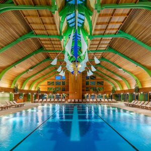 Hévíz: NaturMed Hotel Carbona **** s polopenzí/plnou penzí a neomezeným termálním wellness + dítě zdarma