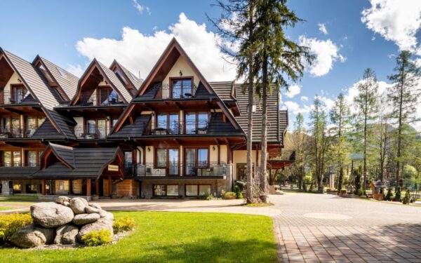 Polské Tatry: Zakopane blízko atrakcí v Hotelu Willa Pod Skocznią *** se snídaní formou bufetu + láhev vína