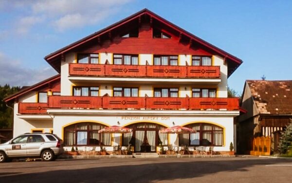 Orava blízko atrakcí: Penzion Alpský dom se snídaní či polopenzí a privátním wellness + slevy do aquaparků