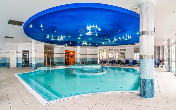 Lázně Hajdúszoboszló v Hotelu Silver **** s polopenzí a wellness se 3 druhy saun, vířivkou a termálními bazény