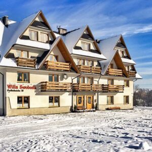 Polské Tatry u ski areálů: Zakopané ve Wille Svoboda se snídaní a SPA domkem (2 vířivky, 2 sauny) neomezeně