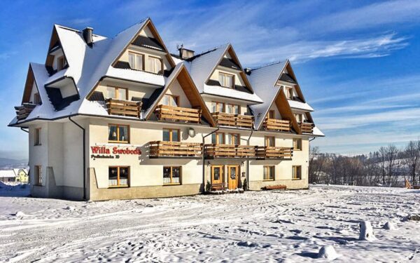 Polské Tatry u ski areálů: Zakopané ve Wille Svoboda se snídaní a SPA domkem (2 vířivky, 2 sauny) neomezeně