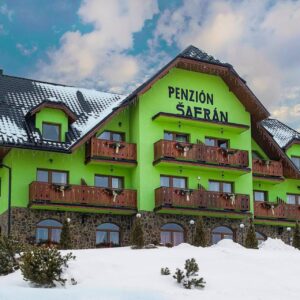 Belianské Tatry přímo u ski areálu: Pobyt v krásném Penzionu Šafrán s polopenzí + wellness a welcome drink
