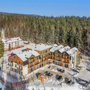 Szklarska Poreba blízko lyžařských areálů v apartmánu Sun & Snow Ostoja Parku Narodowego + sauna a herna