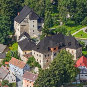 Cheb: Královský pobyt v Penzionu Vildštejn s polopenzí a prohlídkou hradu a muzeí + sleva do restaurace