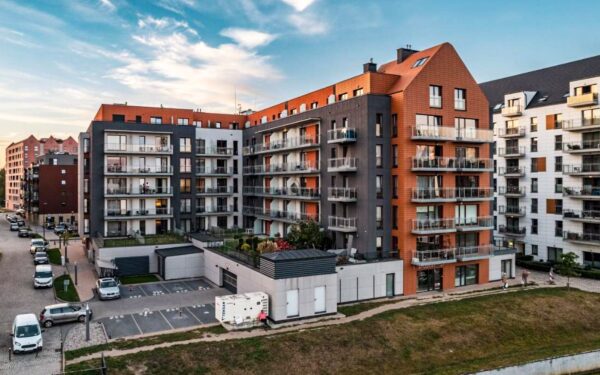 Gdaňsk nedaleko historického centra a památek: Stylové Apartamenty Sun & Snow Aura II s vlastní kuchyní + WiFi