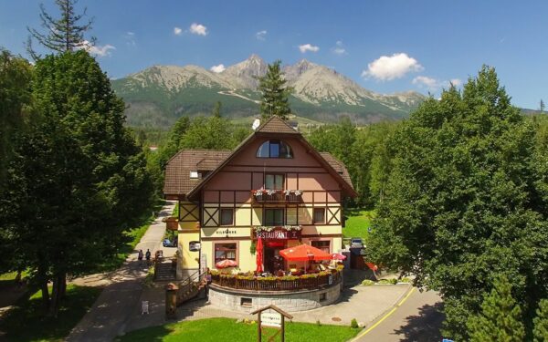 Slovenské hory: Tatranská Lomnica u bobové dráhy a atrakcí ve Vile Park *** s polopenzí a 2 saunami + slevy