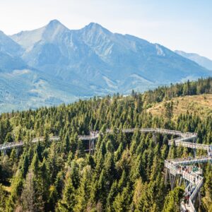 Belianské Tatry u Chodníku korunami stromů v Penzionu Šilon se snídaní + slevy do wellness a aquaparků