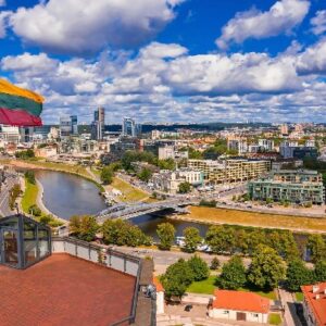 Riga a Vilnius v barvách podzimu